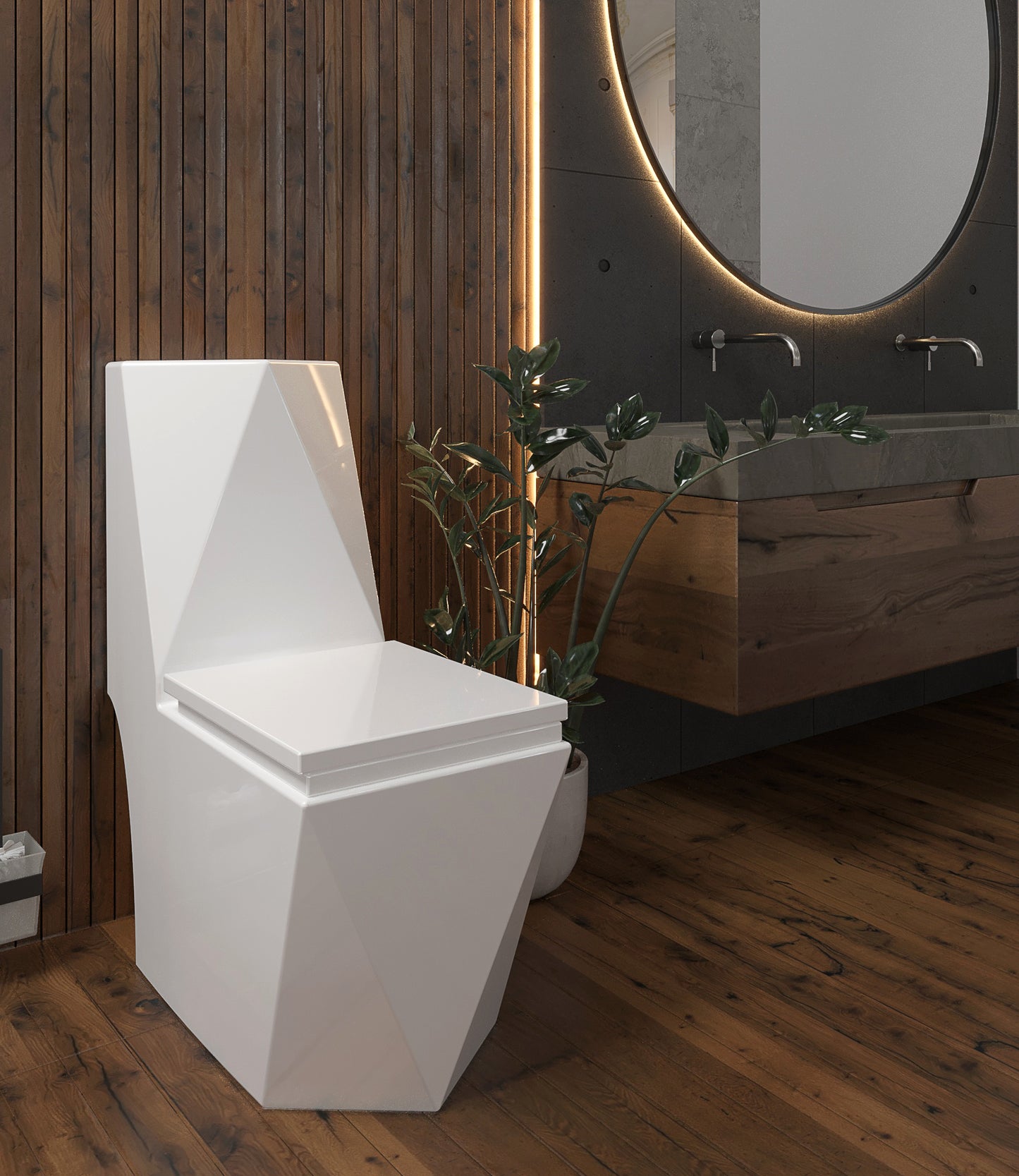 Miami One Piece Modern Toilet