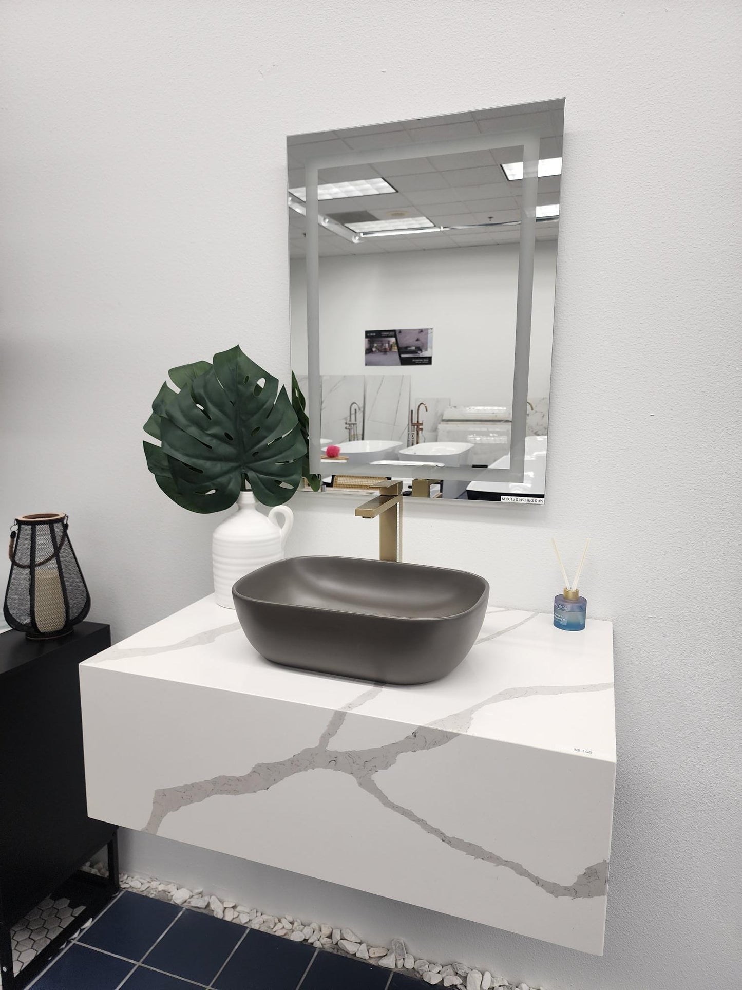 Custom Crafted Quartz Vanity