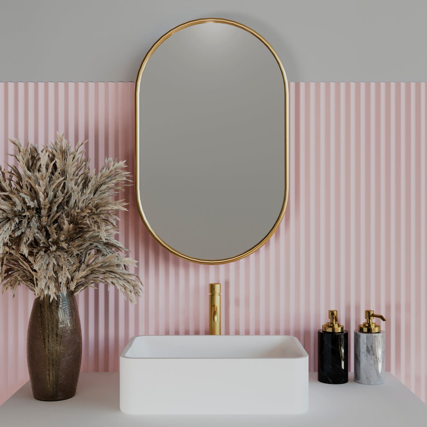 Oval Shape Mirror