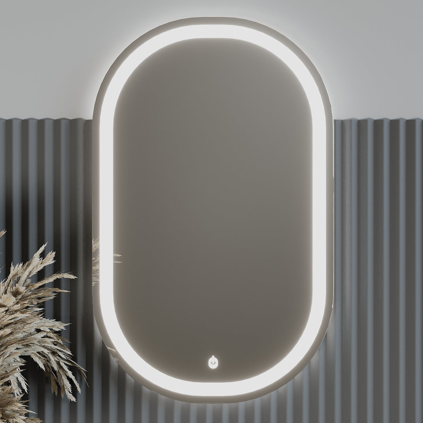 20" LED Oval Mirror