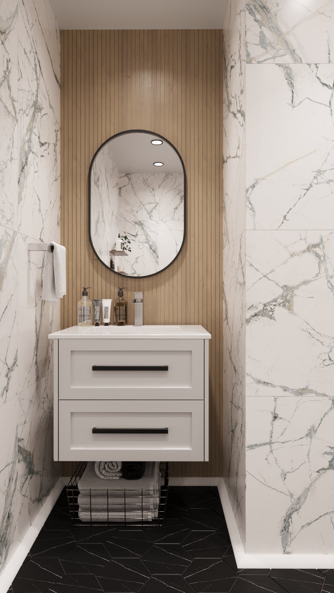 Wall-mount Vanity 24"