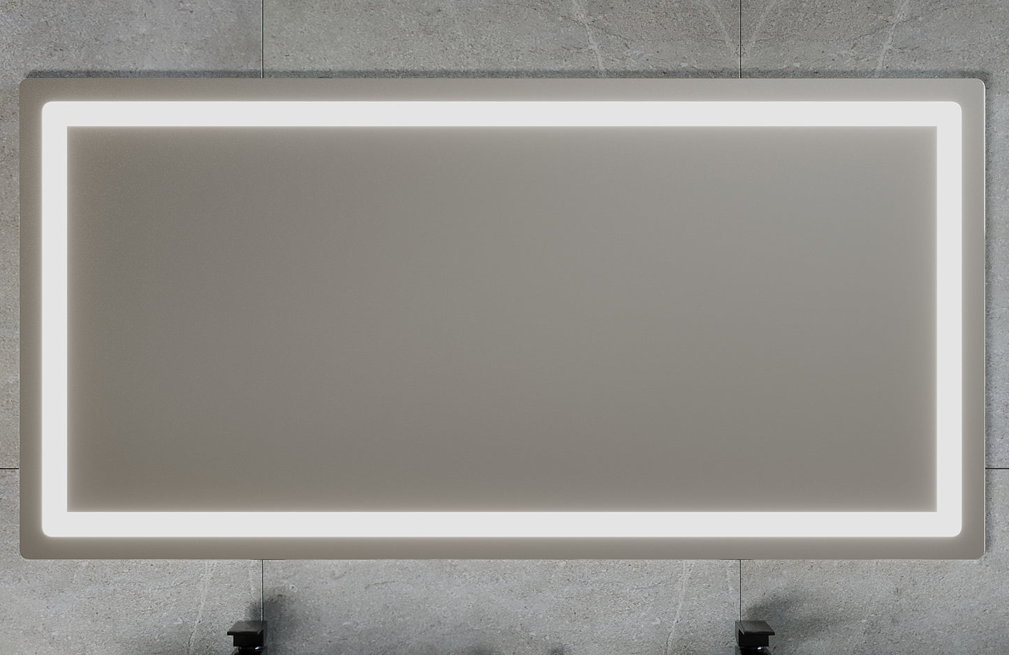 Rectangular LED Mirror 40"