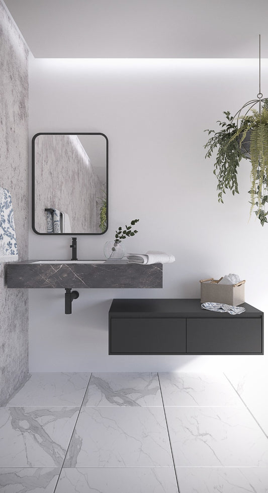 Floating Single Vanity 40"